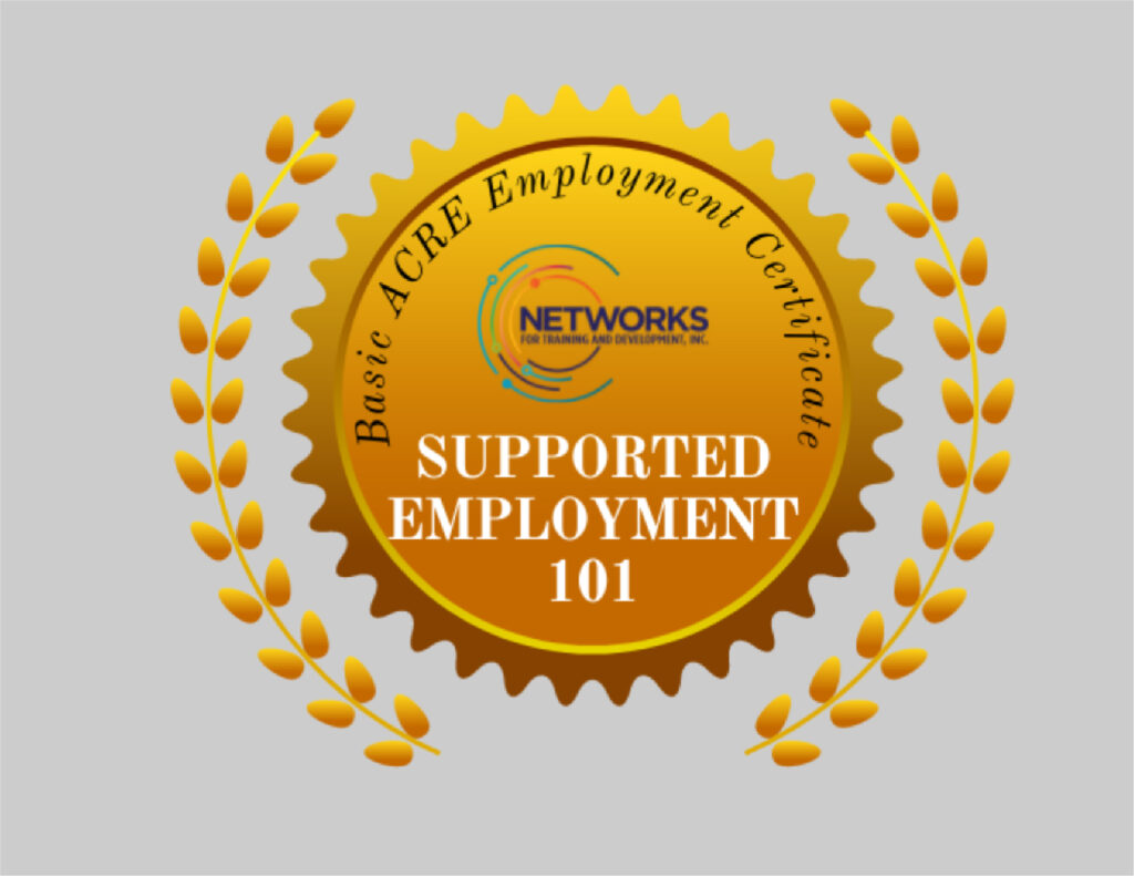 Networks' Basic ACRE Employment Certificate Course