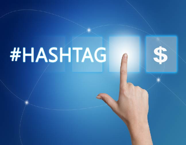 #hastags to $