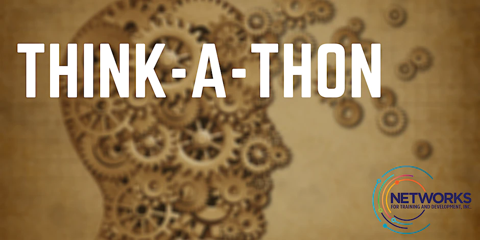 Image of a persons head with gears - Think-A-Thon