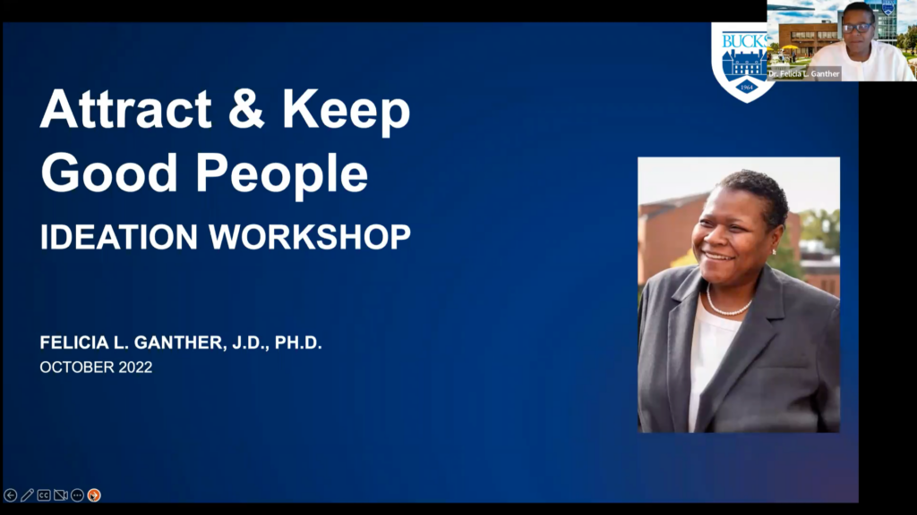 Dr. Ganther - Strategies to Attract & Keep Good People